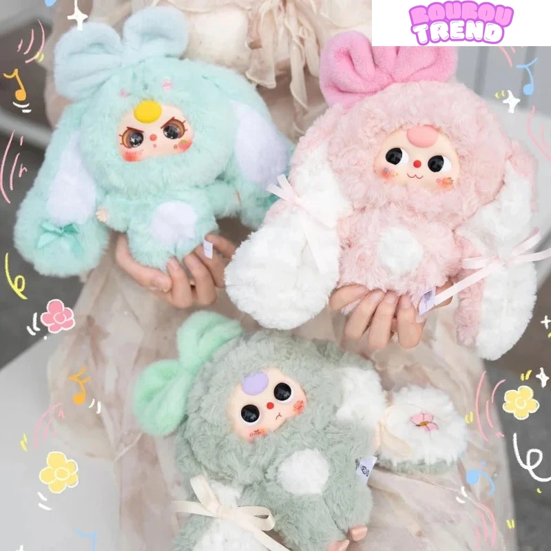 Poupée en peluche Baby Three-Bunny