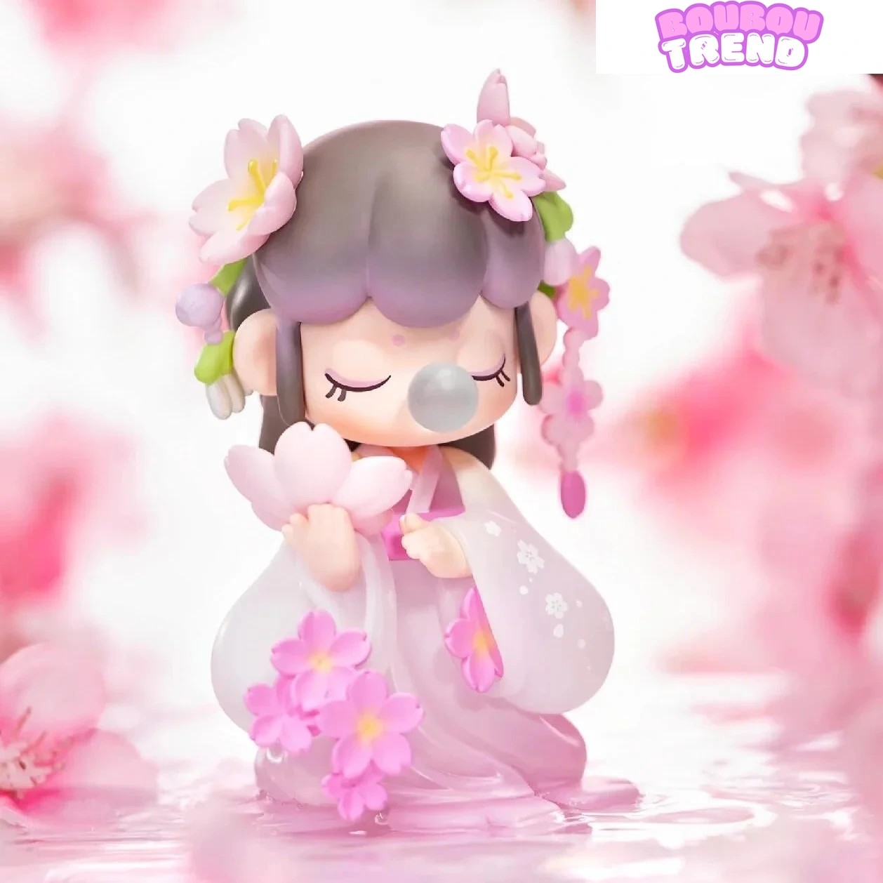 Figurines de la série Nanci Flower Stories, boîte surprise