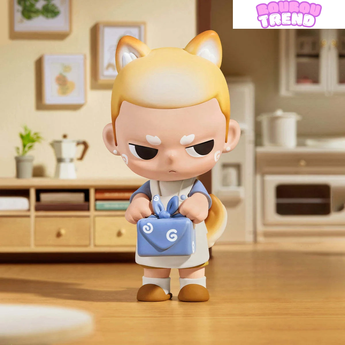 Détails de la figurine de chiot fidèle KUBO