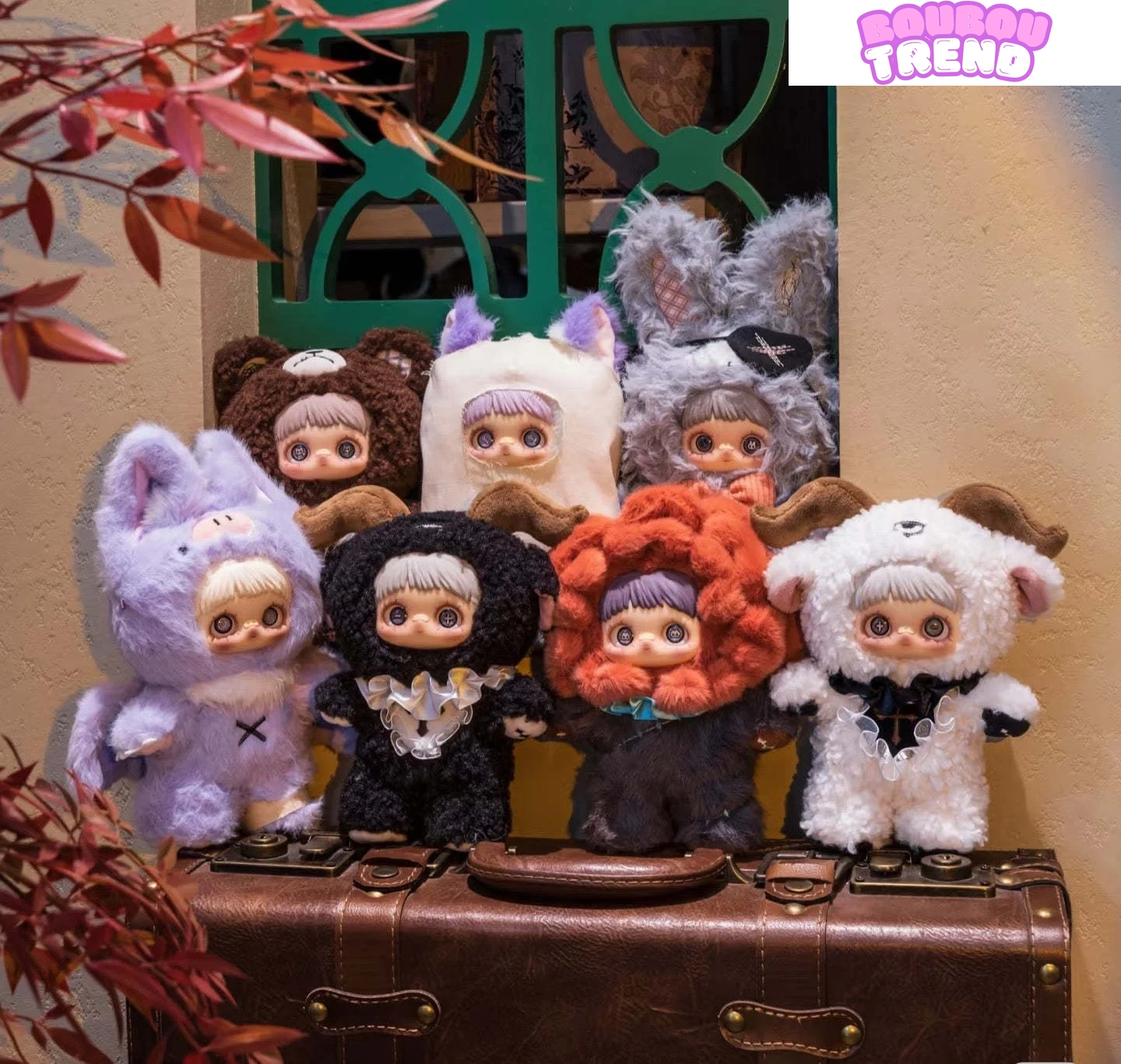 Poupée en peluche Maymei avec un design unique