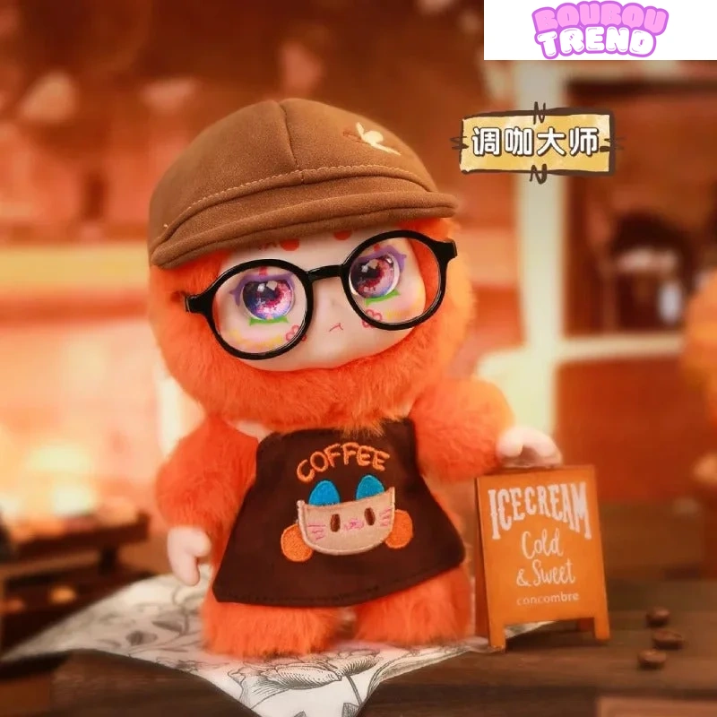 KIMMON·Série Let's Cafe Boîte à Pendentif en Peluche