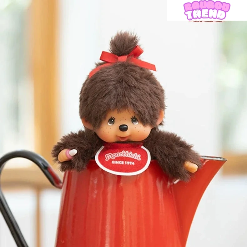 Poupée Monchhichi avec pendentif