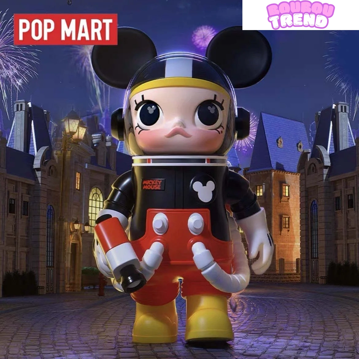 POP MART MEGA SPACE MOLLY 400% MINNIE & MICKEY