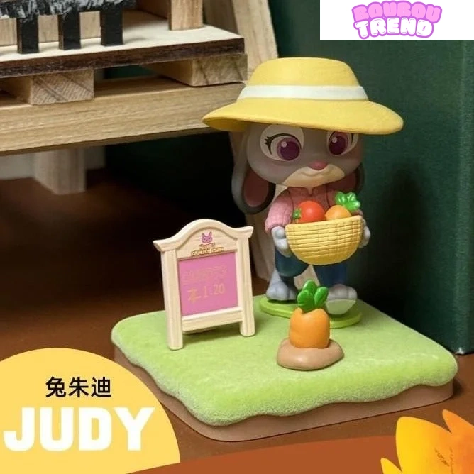 Figurines de la série Jardin d'Automne DSN Zootopia, boîte surprise