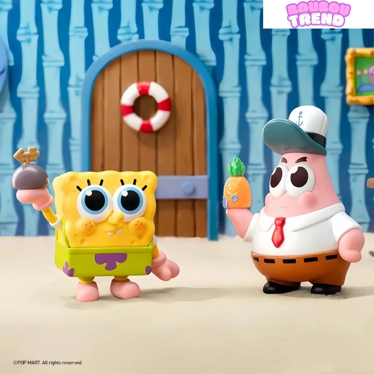Figurines de la série Bob l'Éponge