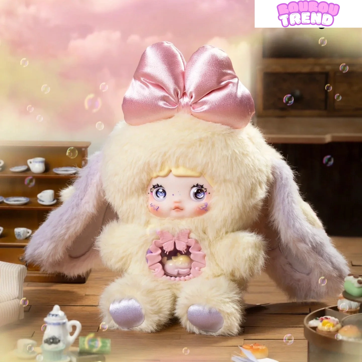 Poupée en peluche Nommi