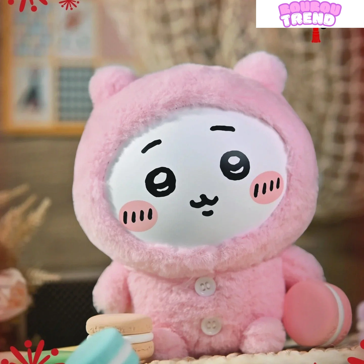 Série de poupées en peluche Chiikawa Pajama Party