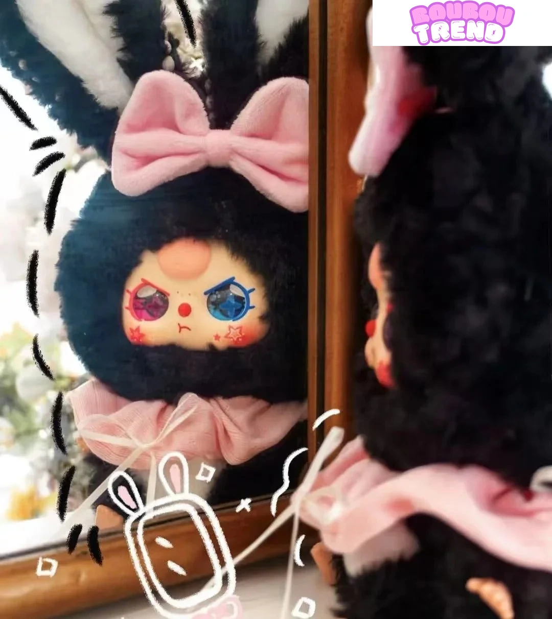 Poupées en peluche Baby Three Lily Rabbit Town V2 - Image 2
