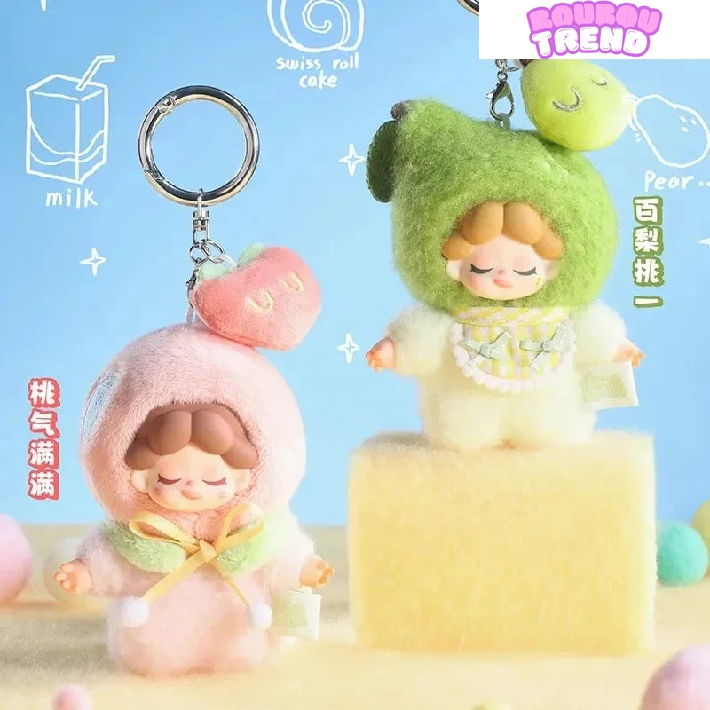 Poupée en peluche miniature série fête fruitée Wendy