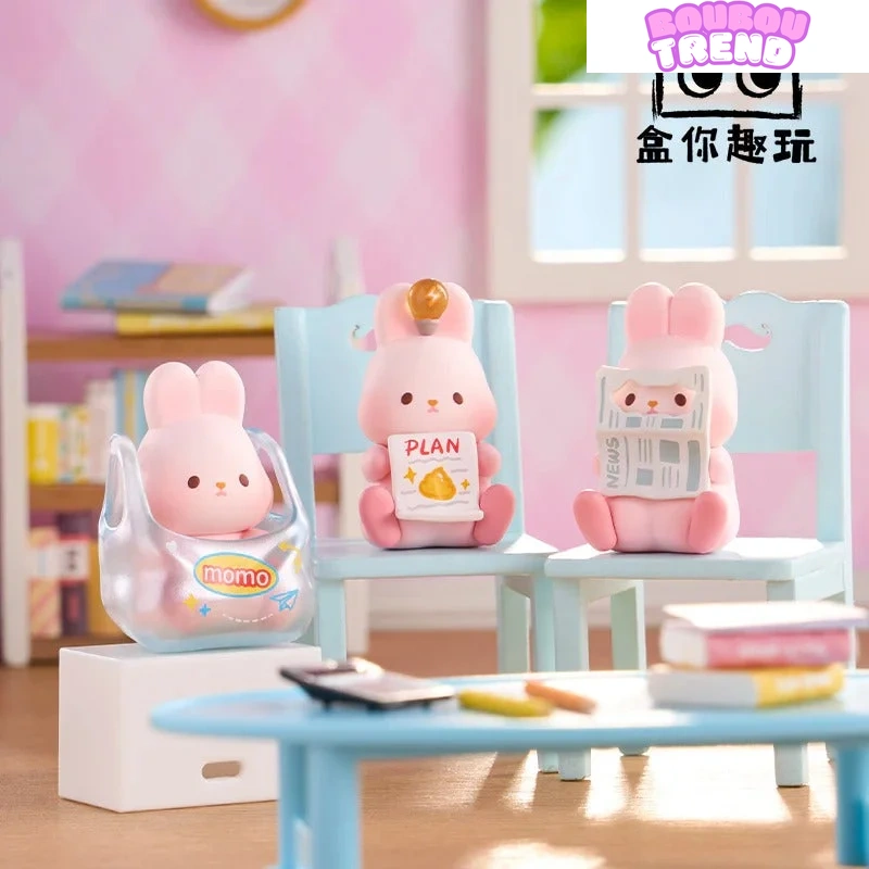 MOMO BUNNY Mini Figurines