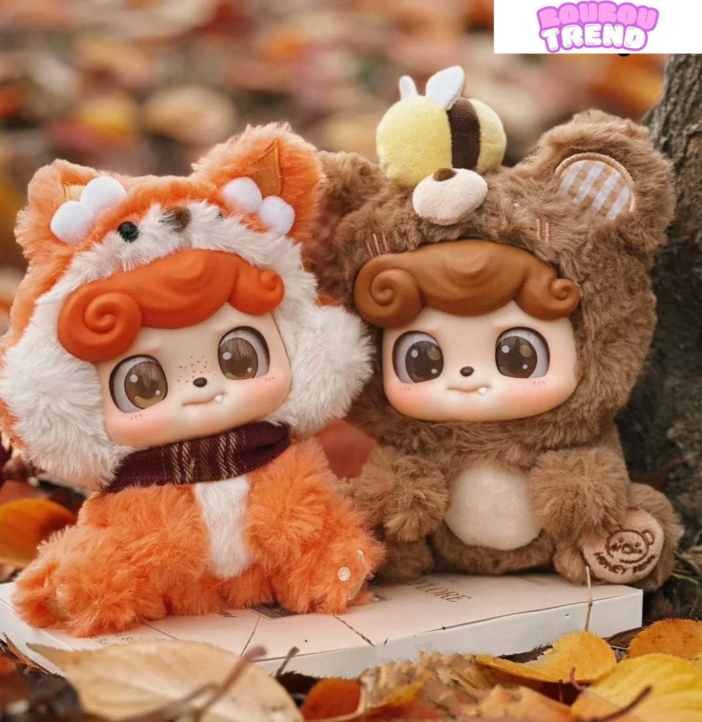 Poupée en peluche Q KID Animal