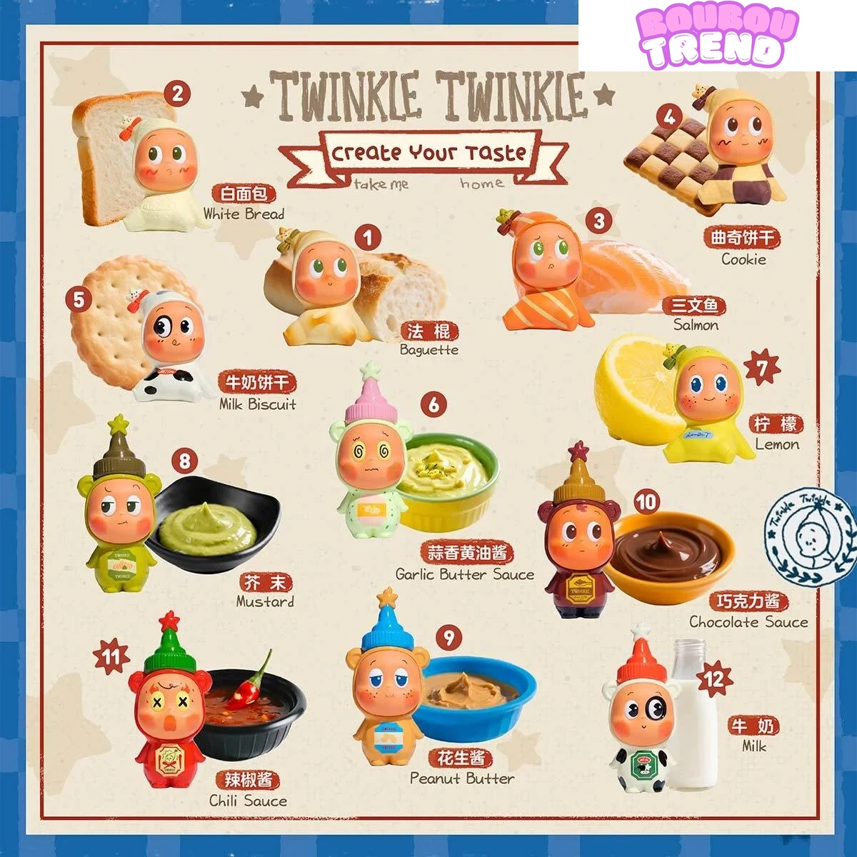Figures Créez votre goût Twinkle Twinkle