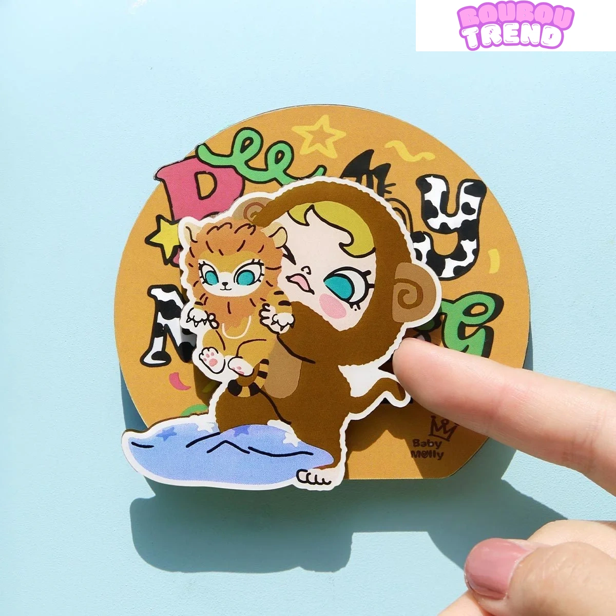 Série Baby Molly & Baby Tabby - Magnets
