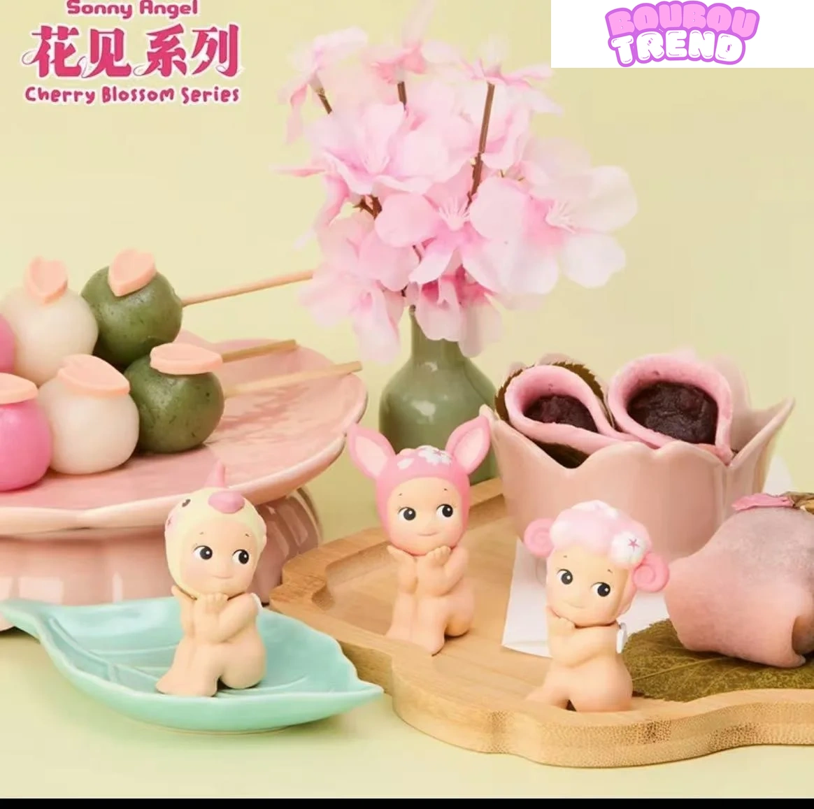 Figurines Sonny Angel Fleurs de Cerisier
