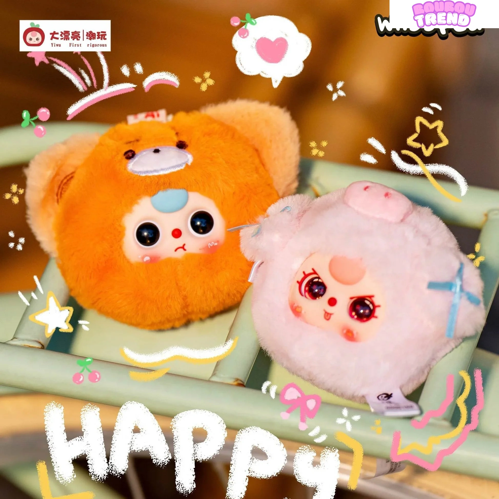 Boîte surprise Poupées en peluche