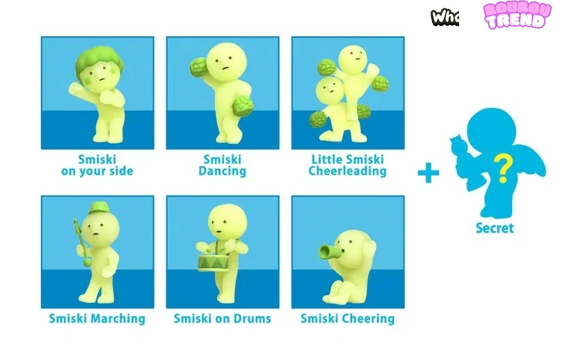 Figurines Smiski Cheer Series