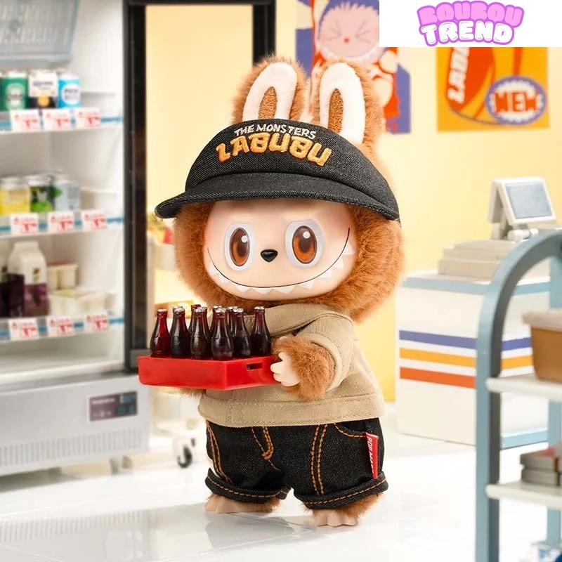 La série de peluches Labubu Wacky Mart de THE MONSTERS, carte suspendue