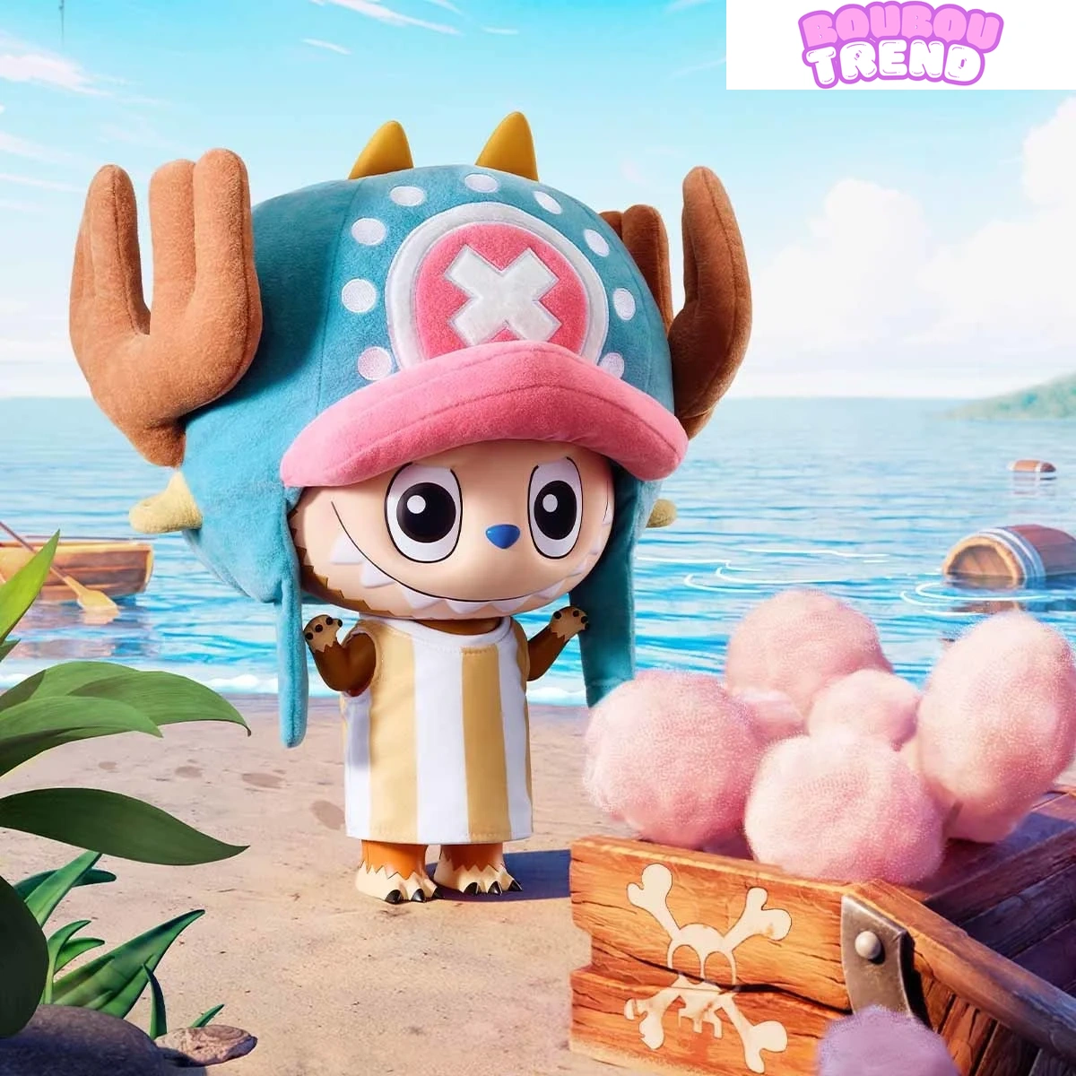 MEGA LABUBU 400% & 1000% TONY TONY CHOPPER