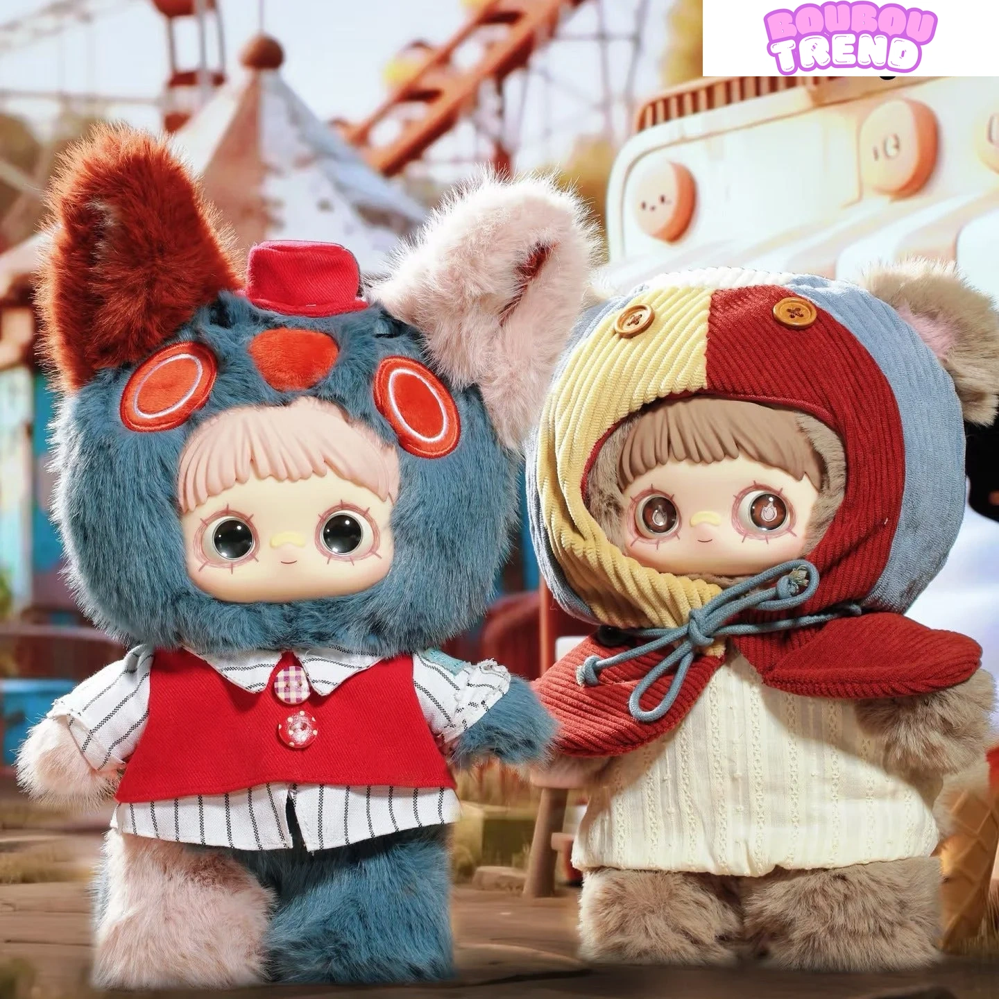 Poupée en peluche Maymei