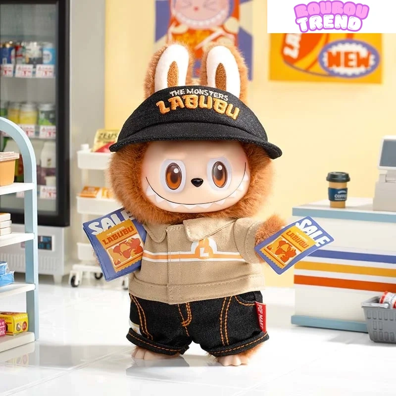 La série de peluches Labubu Wacky Mart de THE MONSTERS, carte suspendue