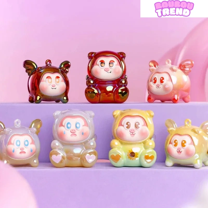 Mini figurines cochon volant SLLO