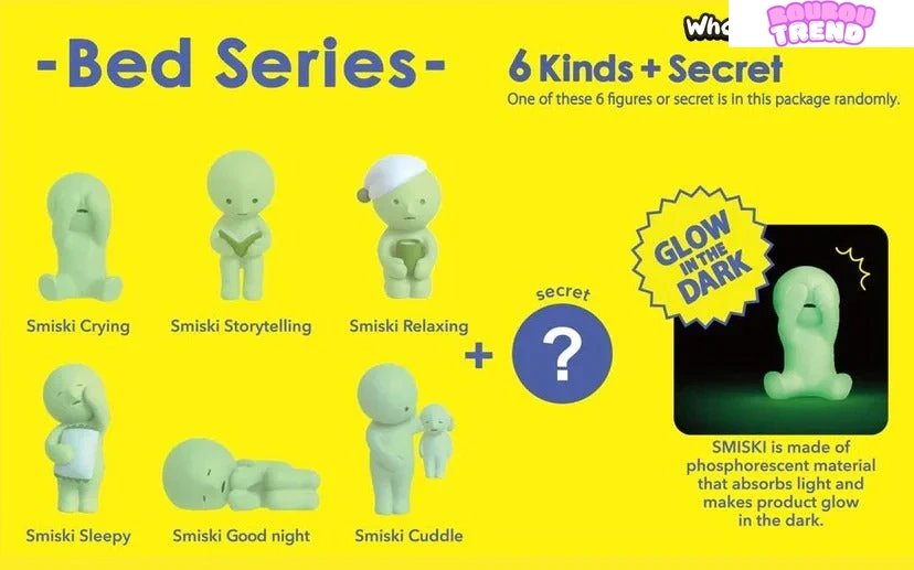 Figurine Smiski Bed