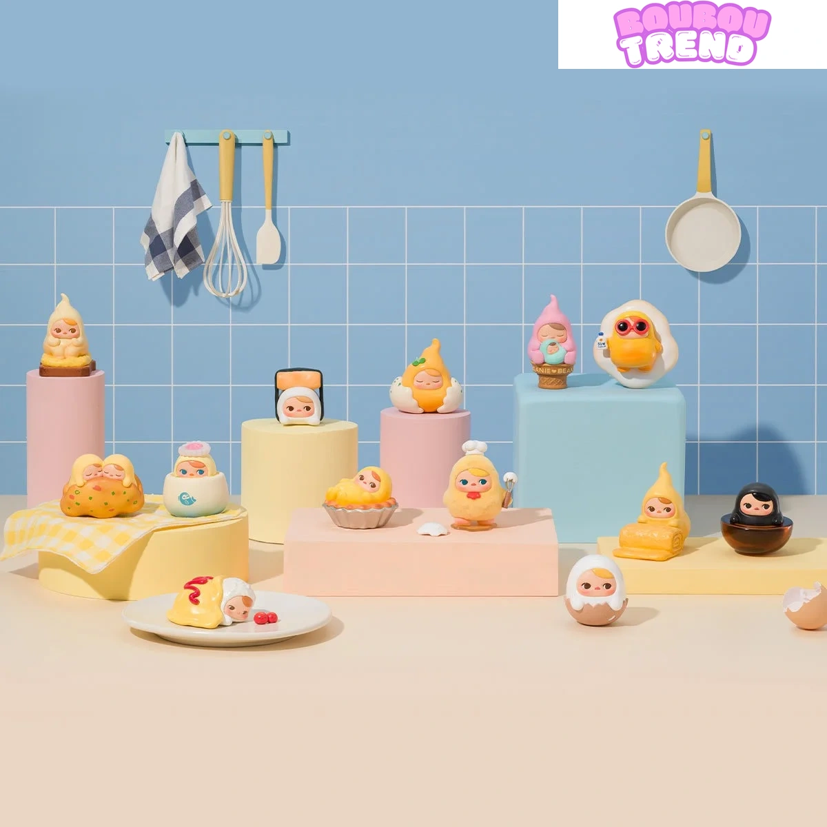 Figurines PUCKY Egg Beanie en vente