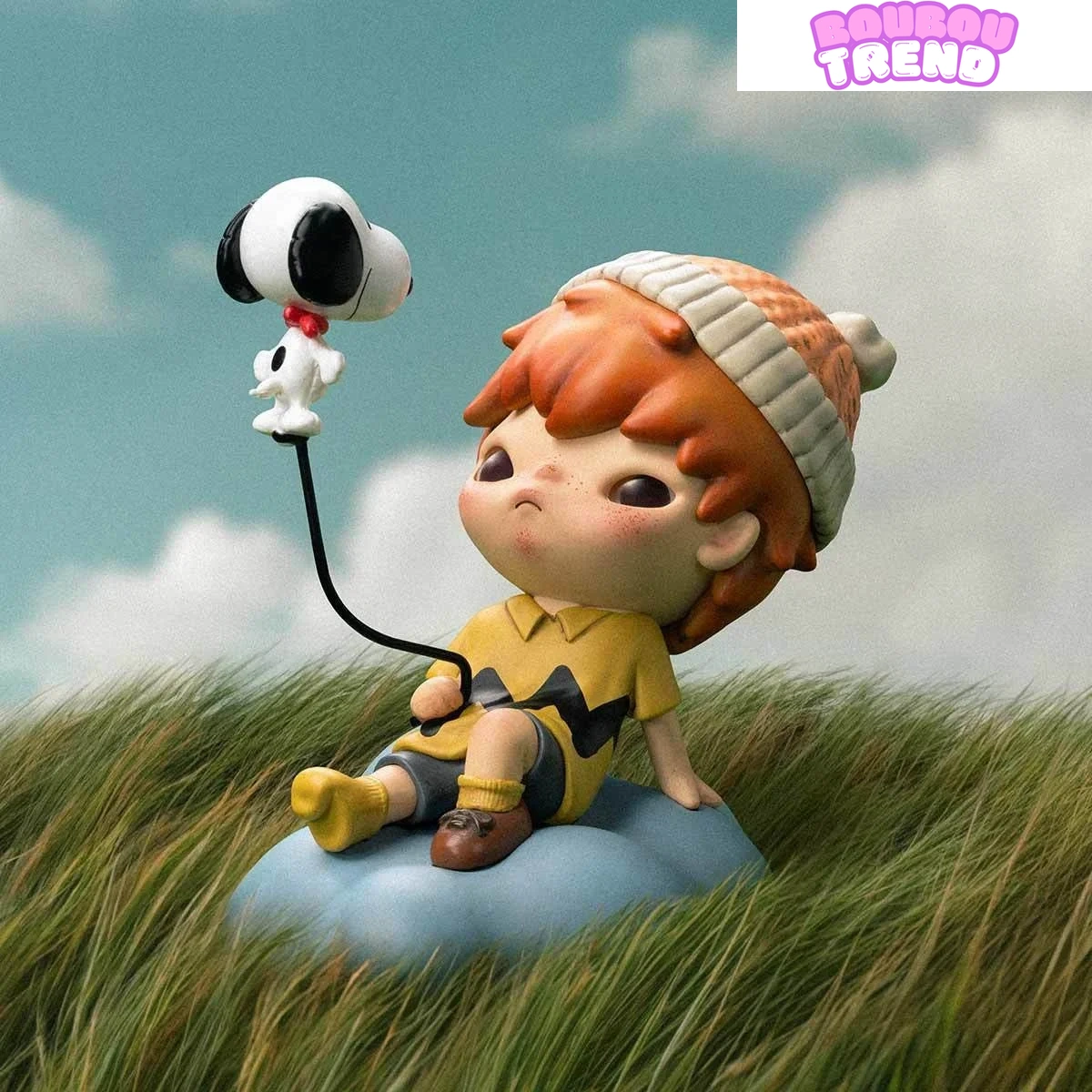 Figurine Hirono × Snoopy