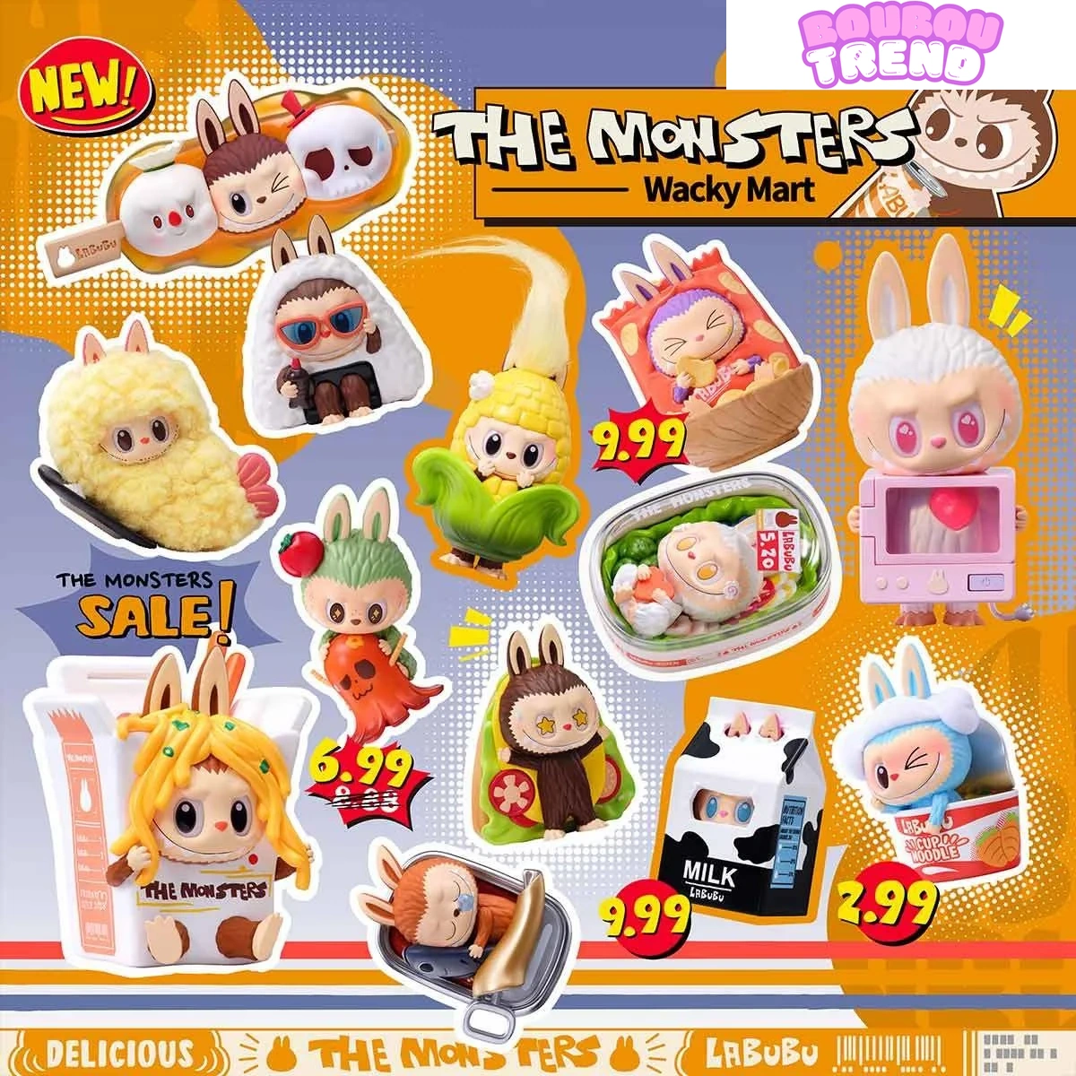 Figurine surprise Wacky Mart