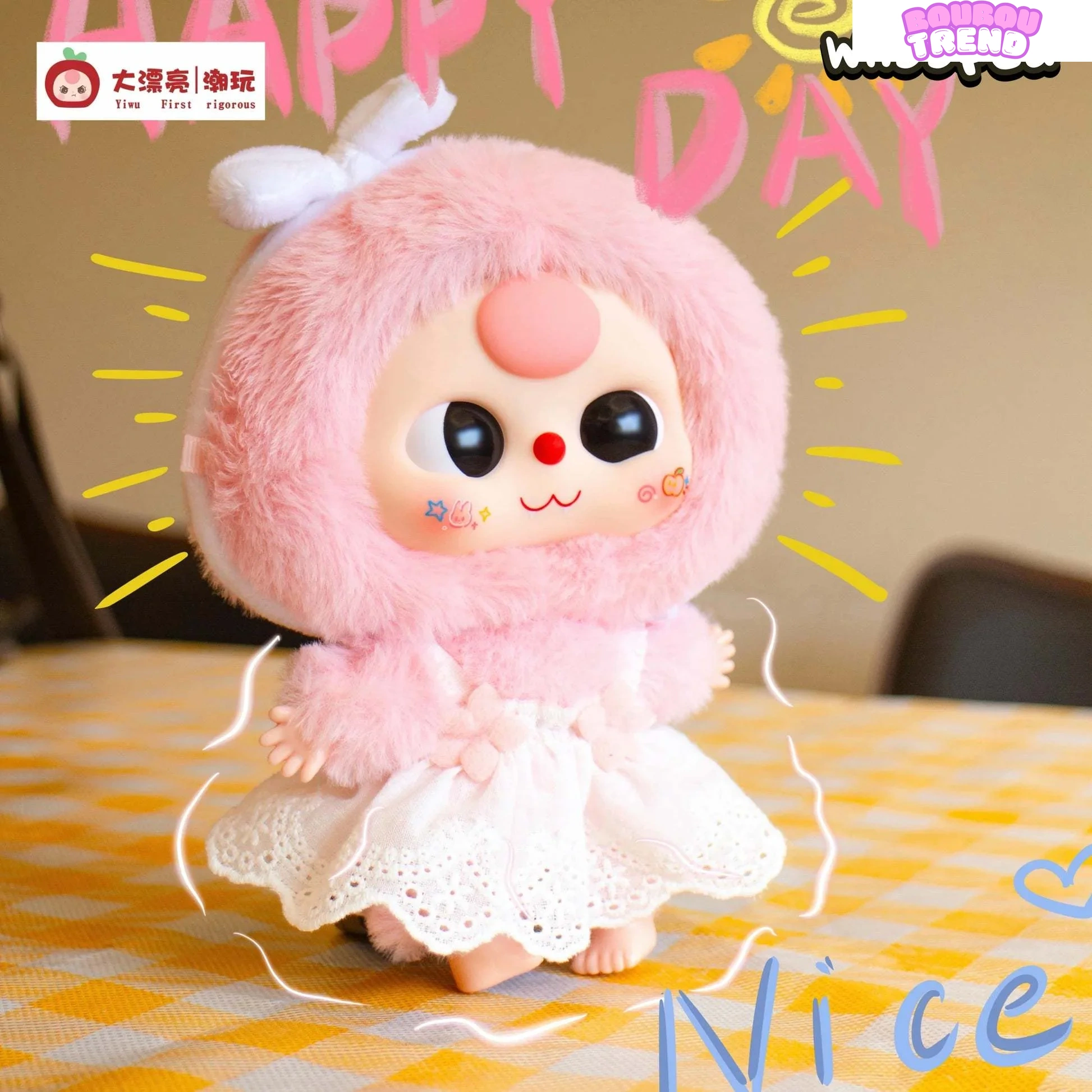 Poupée en peluche Baby Three