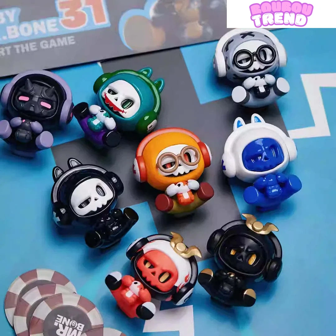 Figurines de la série Baby Bone de Mr.Bone, boîte surprise