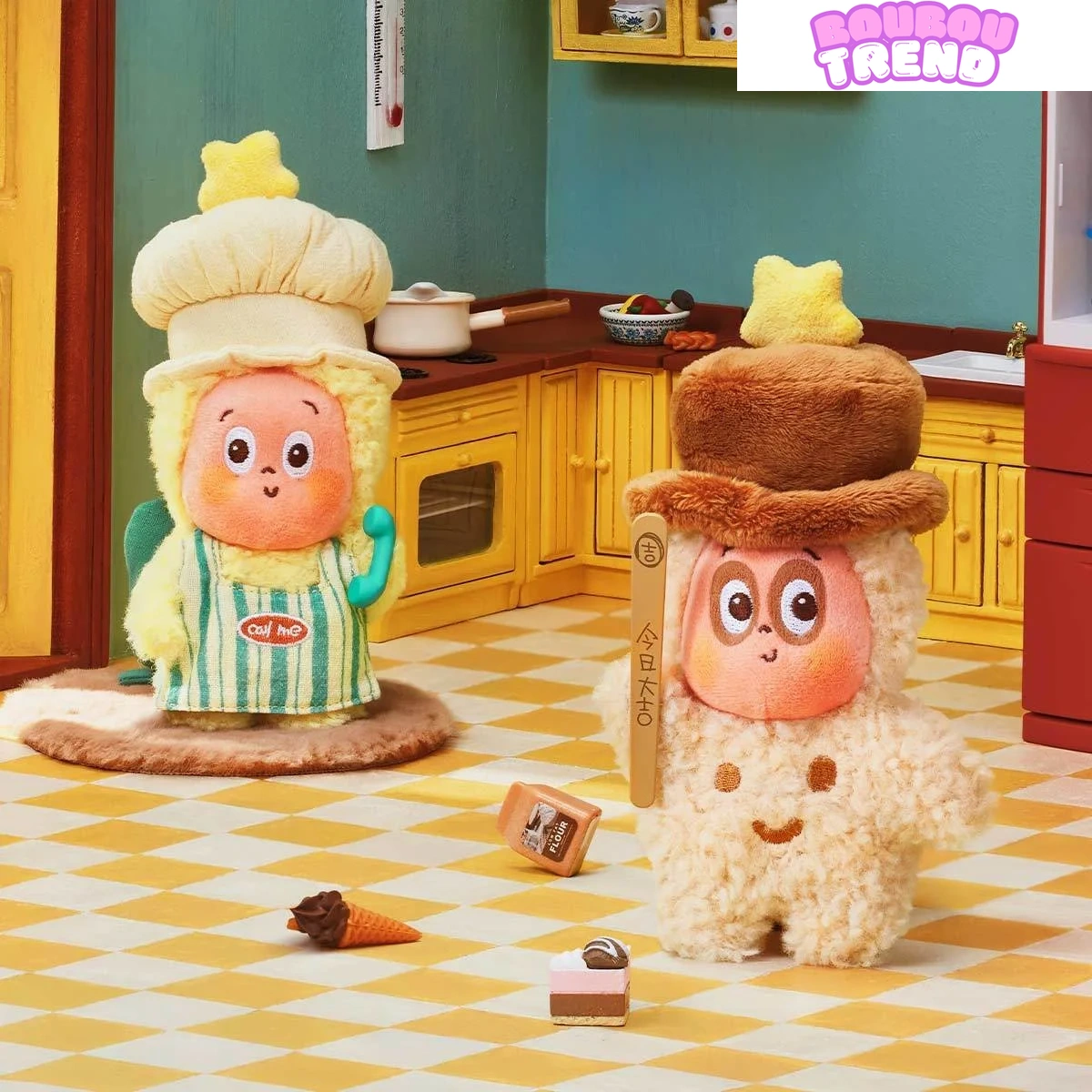 Série Brille Brille Sois une Petite Étoile - Pendentif en Peluche