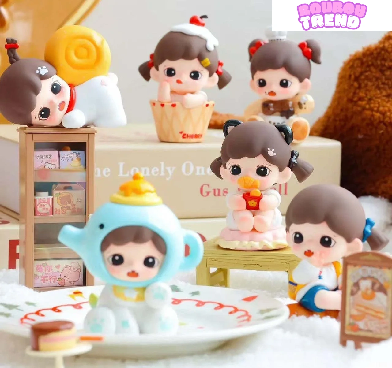 Figurines de la série Boulangerie Baby Zoraa