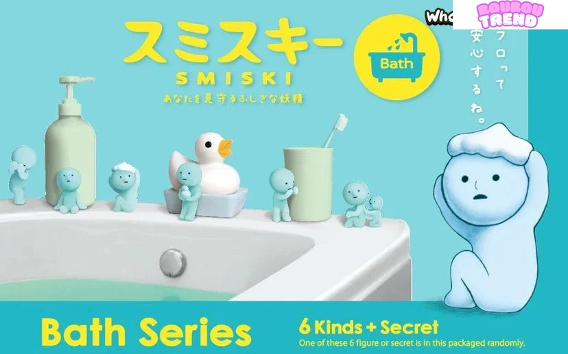 Figurines Smiski Bath