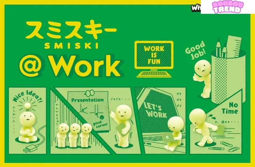 Figurines Smiski @ Work