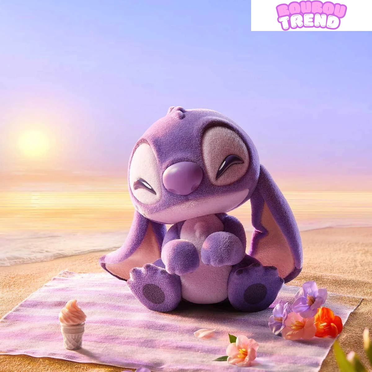 Figurines Little Emotions DSN Stitch en exposition