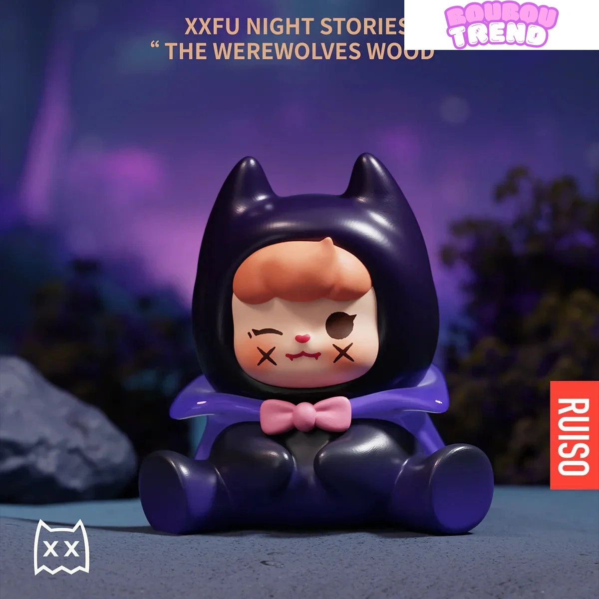 XXFU Xiaoxiaofu Histoires de Nuit La Série des Loups-Garous Mini Haricots