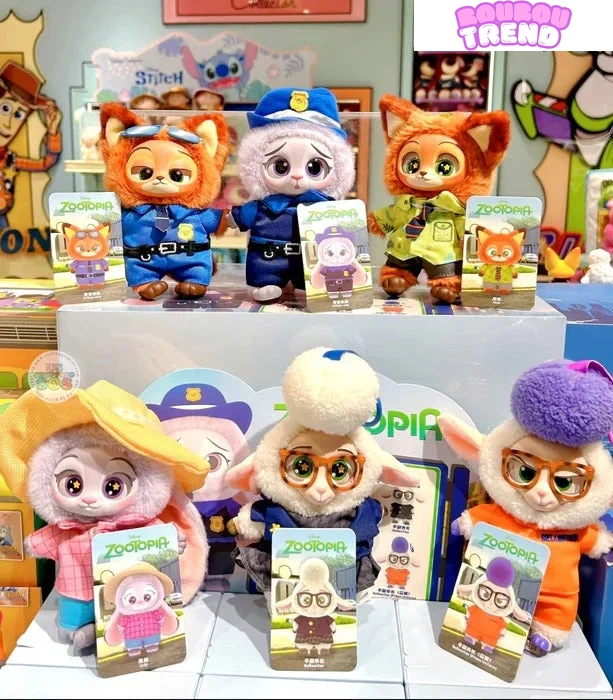 Pendentif en peluche vinyle Miniso Zootopia