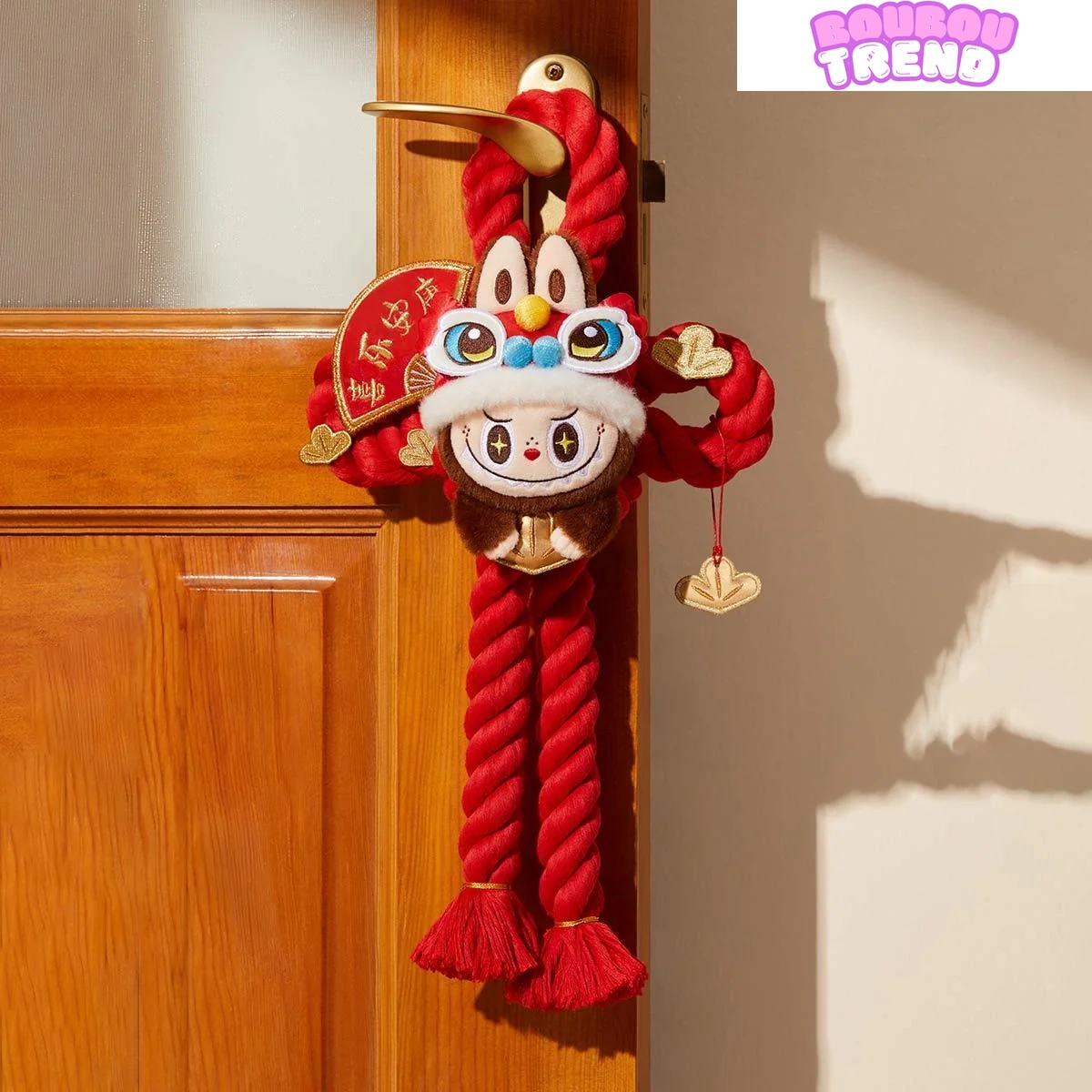 Décoration de porte en peluche LABUBU