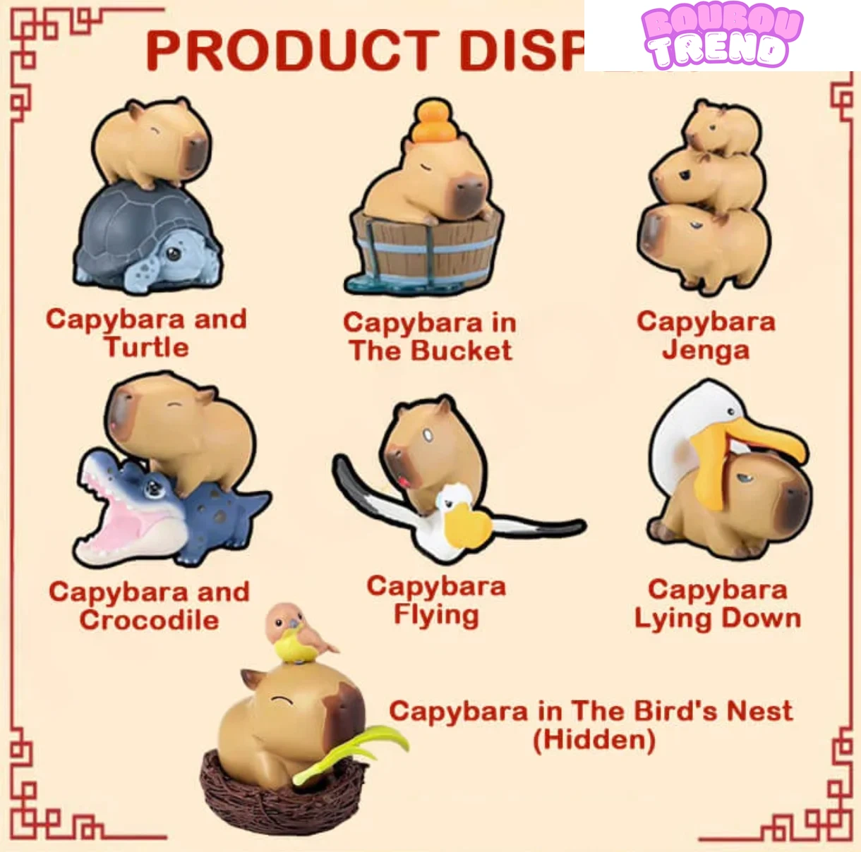 Figurines Capybara