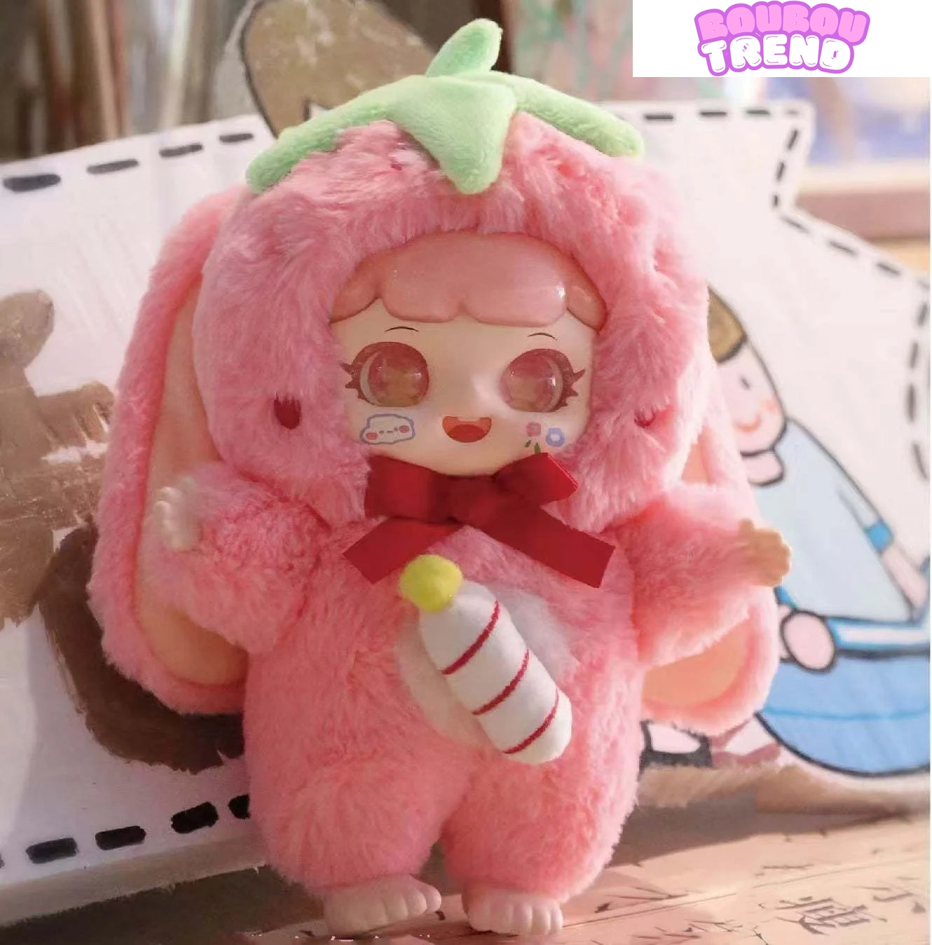 MANCHAO Petit Diable Malicieux Une Bouffée de Douceur Série Poupées en Peluche, Boîte Surprise
