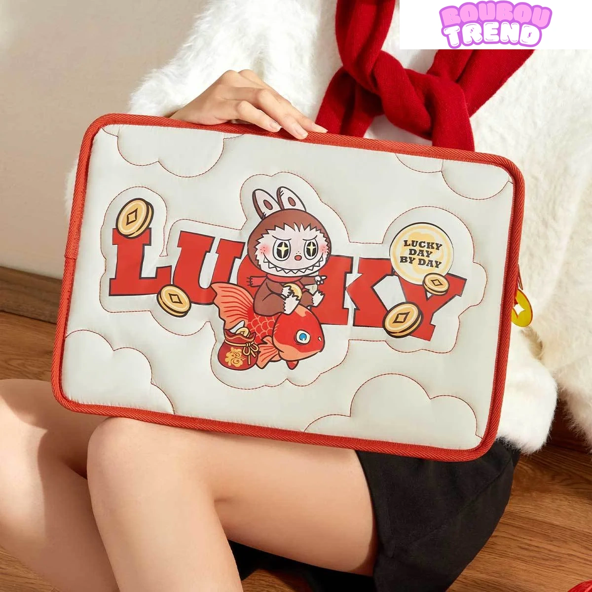 Sac à Ordinateur Portable LABUBU en détails