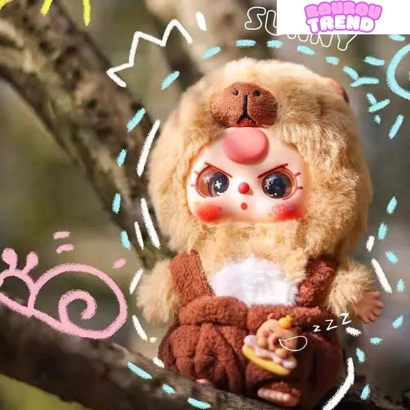 Collection de poupées en peluche miniatures