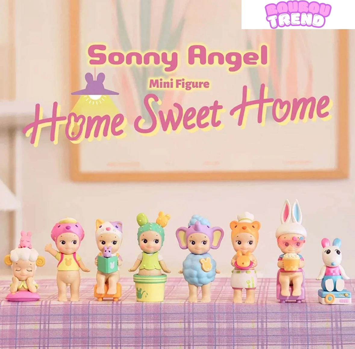 Figurines Sonny Angel Série Home Sweet Home