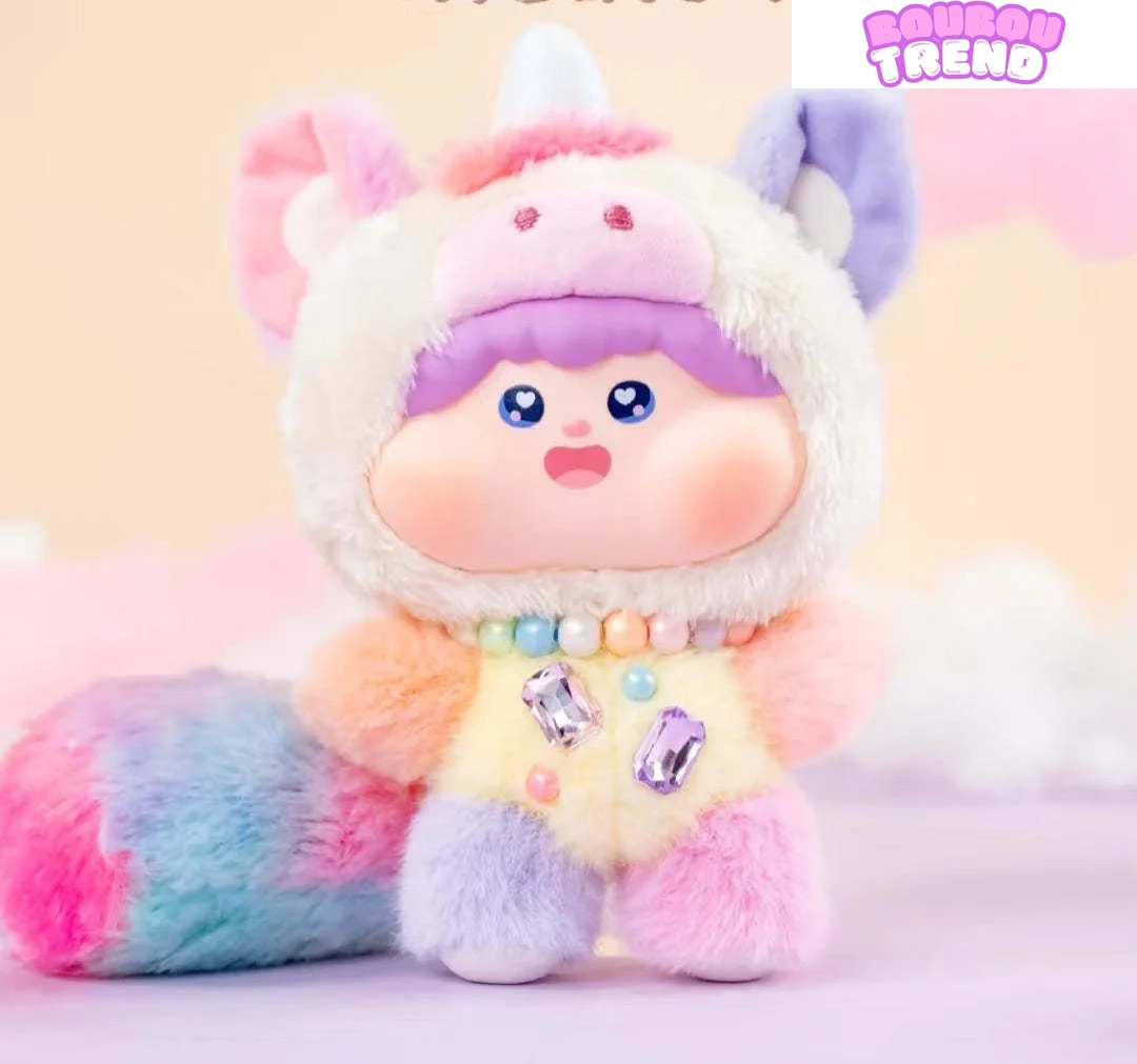 Poupées en peluche Fluffy Meatball V2 en boîte surprise