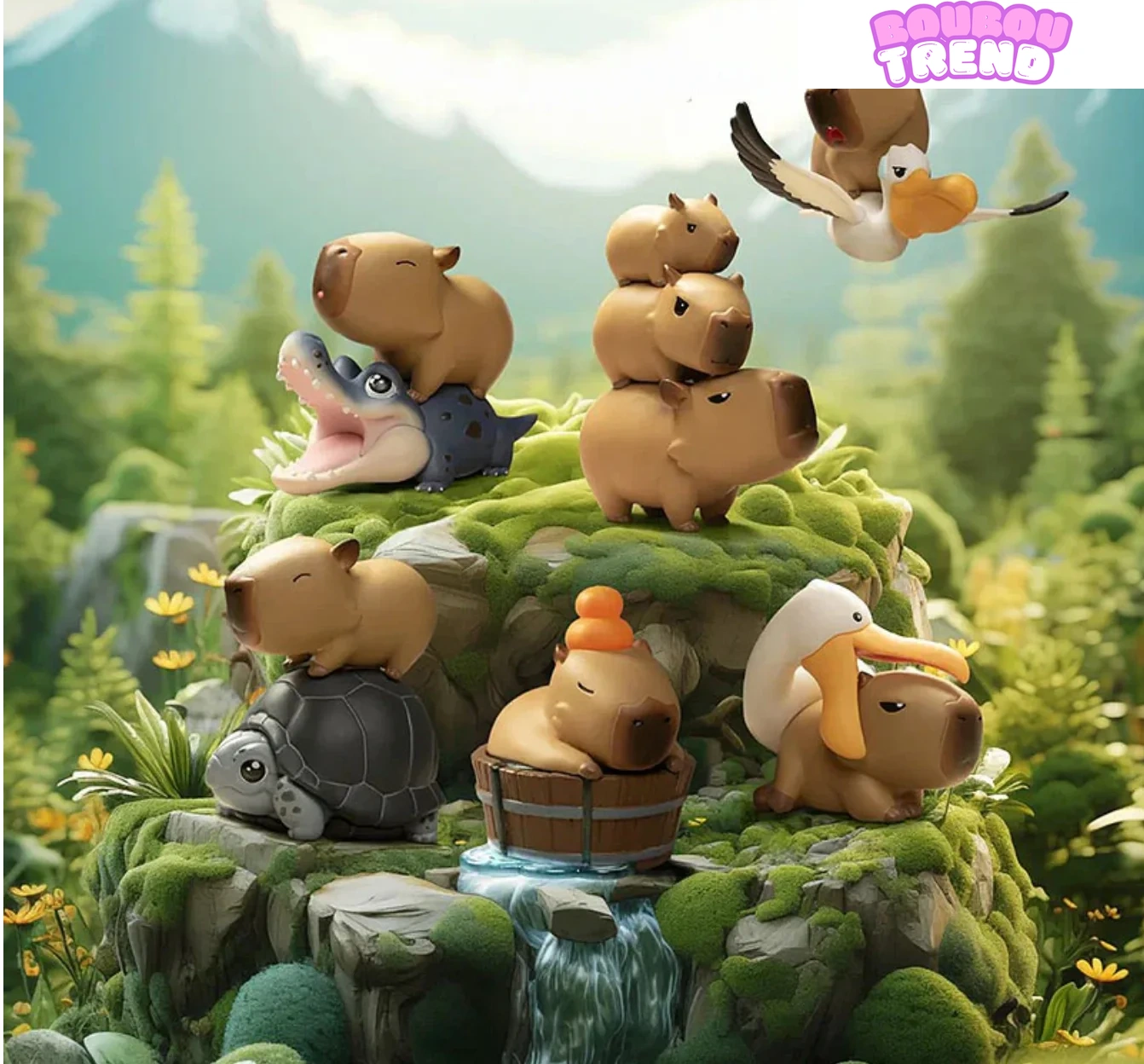Figurines Capybara