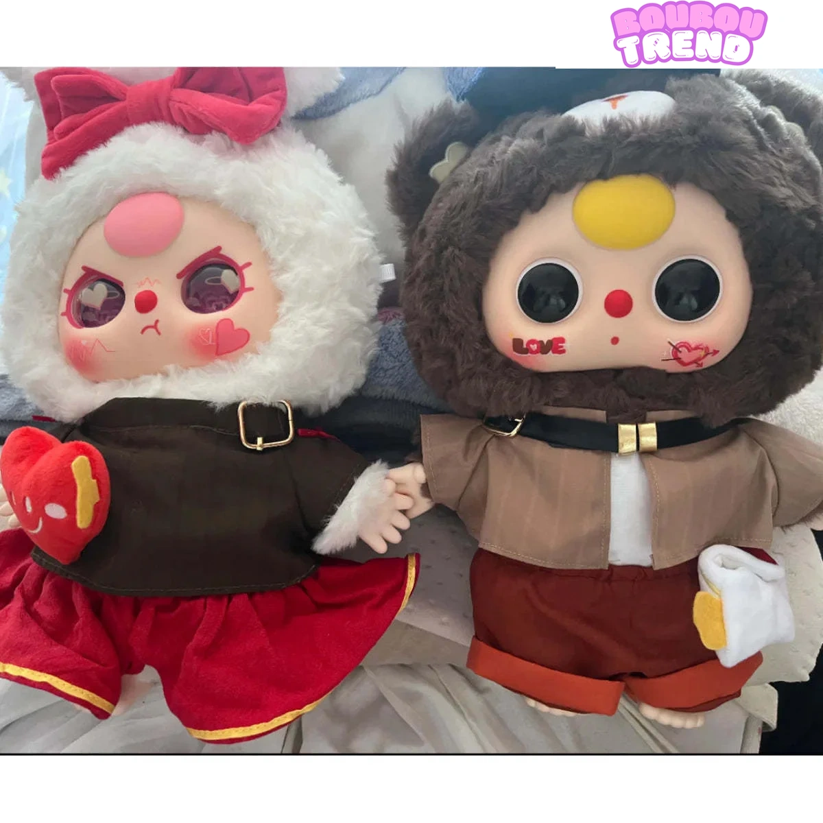 Bébé Trois - Valentine 400% en peluche
