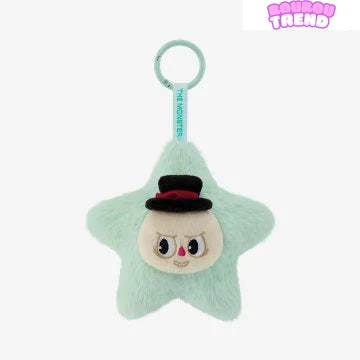 Pendentif en peluche scintillant