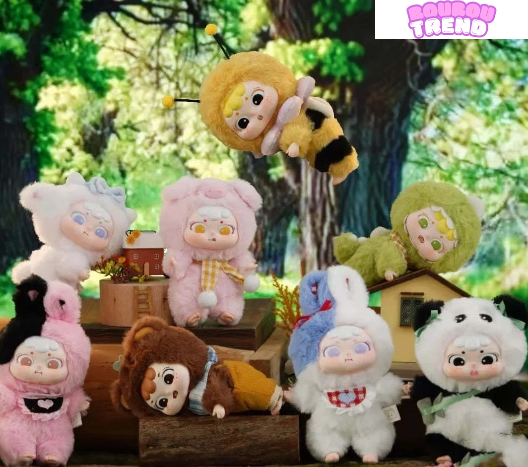 Poupée en peluche surprise