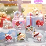 Figurines en PVC Mini Série Cadeau d'Hiver Œufs à Bulles Heydolls, Boîte Surprise
